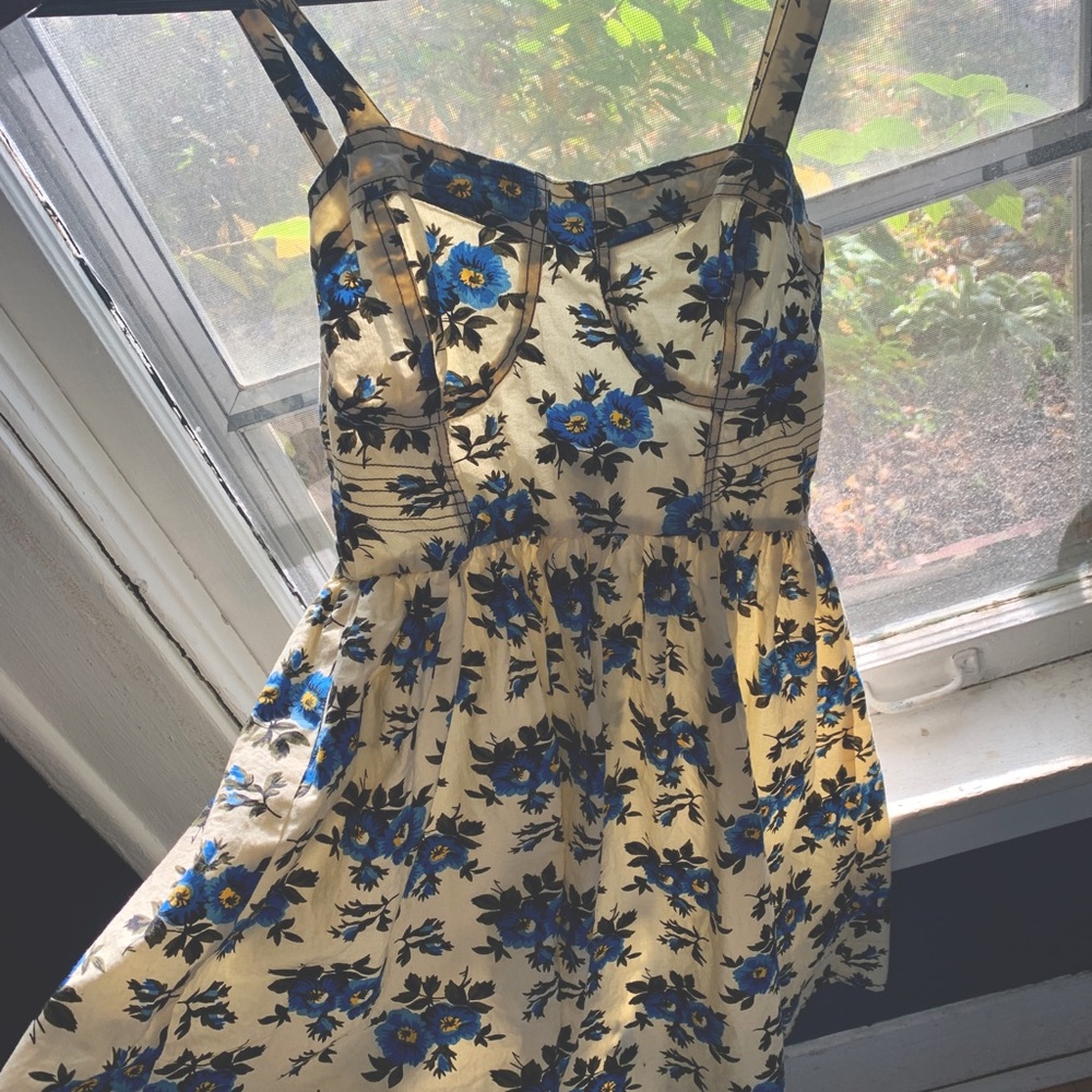 ASOS Corset Floral Dress